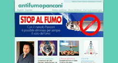 Desktop Screenshot of antifumopanconi.it